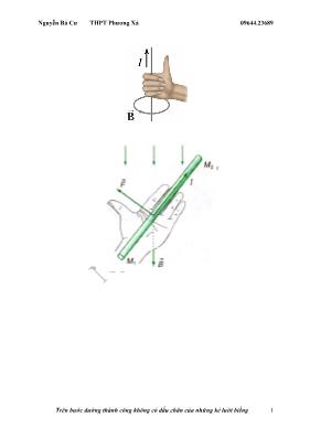 Phương pháp giải bài tập vật lý 11 cơ bản